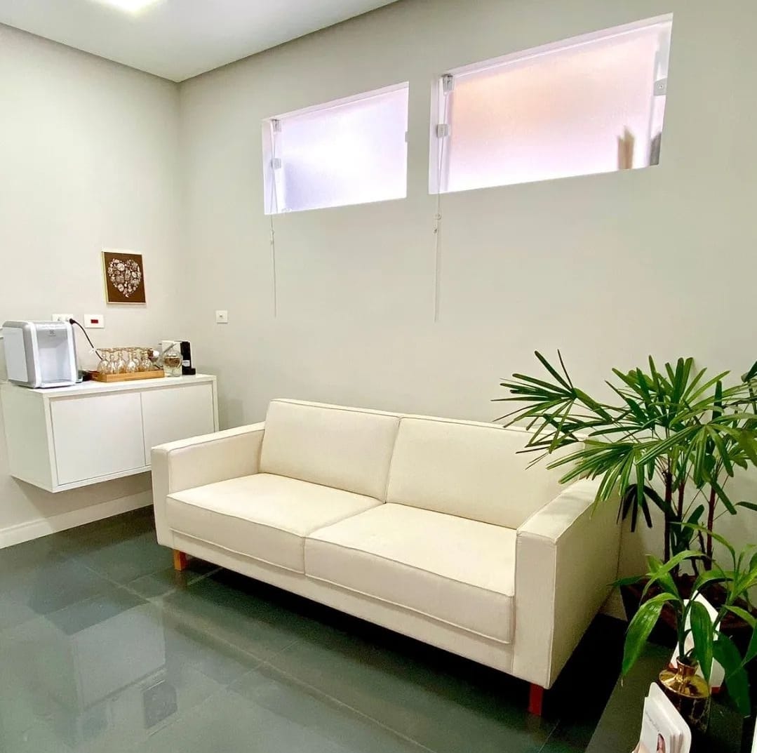 Sala de espera aconchegante